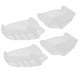 thumbnail image 1 of 2 Pares Del Del Pie Elástico Confort Separador de Cinco s Enderezadora para El Dolor Del Pie Yuyangstore Plancha de silicona, 1 of 2