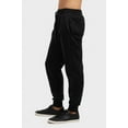 thumbnail image 3 of TheLovely Men's Mid-Weight Cotton Blend Jogger Fleece Sweatpants, 3 of 4
