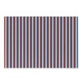 thumbnail image 1 of Harbour Stripe Cutting Board, Vertical Patriotic Colorful Contrast Toned American Colors, Decorative Tempered Glass Cutting and Serving Board, Small Size, Violet Blue Vermilion, by Ambesonne, 1 of 1