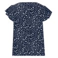 thumbnail image 6 of T Shirts for Women Ndbuld T Shirts Short Sleeve Crewneck Tees for Women Trendy Lightweight Soft Casual Summer Tops Clothes 2025 Navy S, 6 of 6