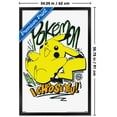 thumbnail image 3 of Pokémon: Expressive Doodle - I Choose You! Wall Poster, 22.375" x 34" Framed, 3 of 5