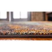 Unique Loom Lilly Jardin Rug, Multi (5' 0 x 8' 0)