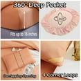 thumbnail image 6 of MorroMorn Comforter Set Queen Size, 4 Pieces All Season Bedding Comforters Sets, Soft Bed Set with 1 Down Alternative Duvet Insert 90×90 Inches, 2 Pillow Cases & 1 Fitted Sheet (Queen, Terracotta), 6 of 6