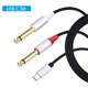 thumbnail image 3 of USB C a cable divisor de 6,35 mm Y divisor USB C a 6,35 mm Cable adaptador de 1/4 de pulgada, 3 of 9