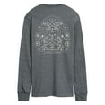 thumbnail image 2 of Star Wars - The Mandalorian Grogu Celestial - Men's Long Sleeve Graphic T-Shirt, 2 of 5