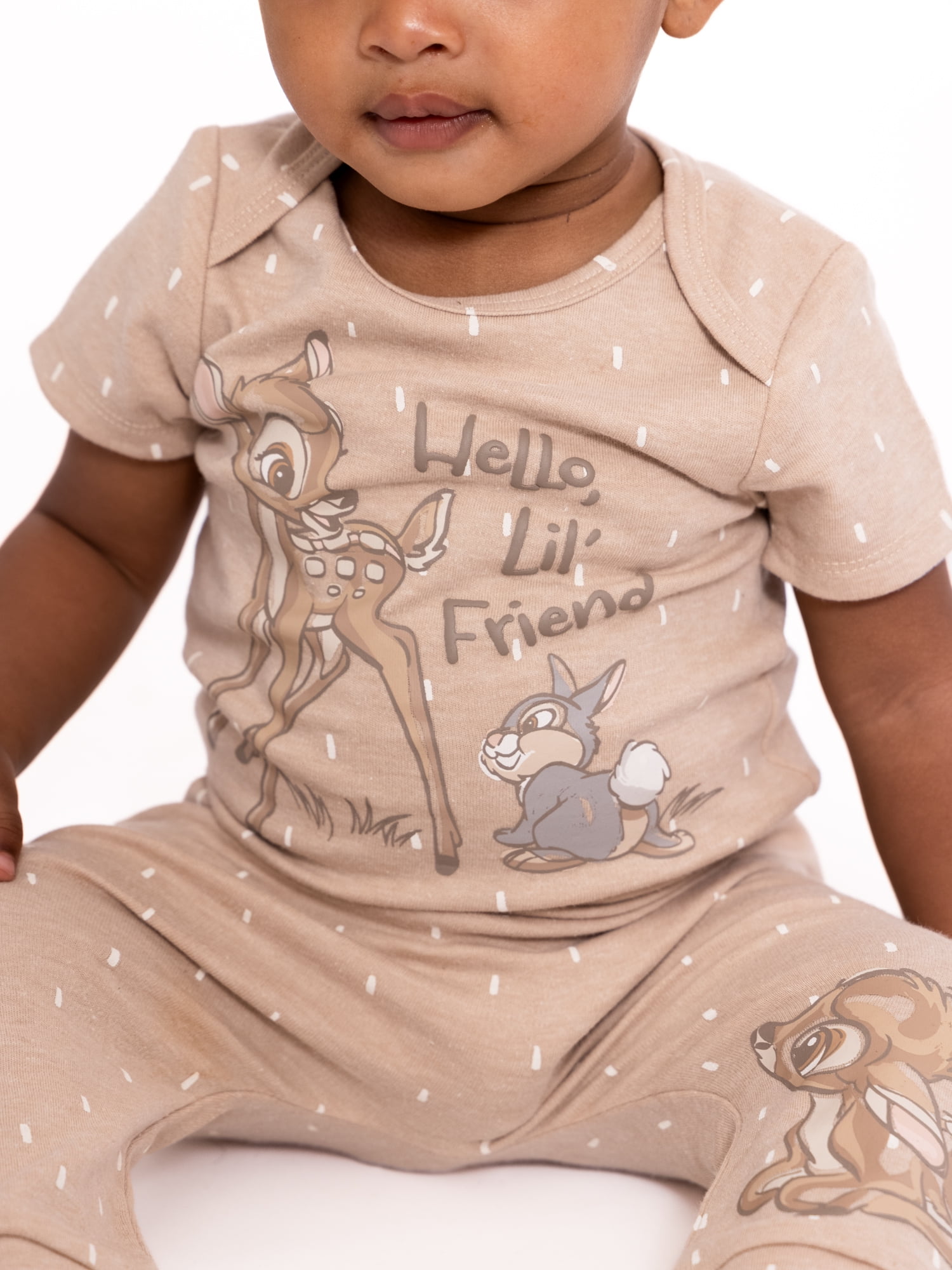 Disney Baby Wishes + Dreams Character Infant Baby Jogger Pants, 3-Pack, Sizes Newborn-12 Months