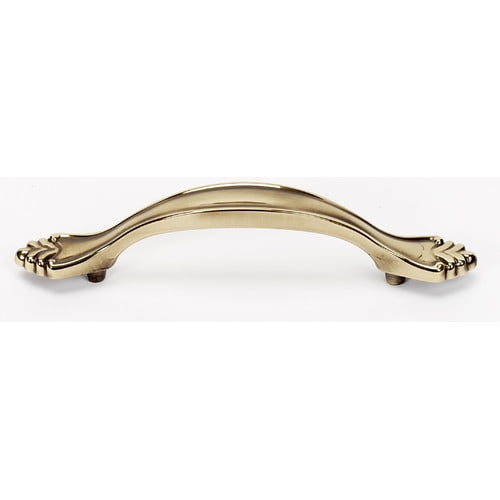 Bella 3 1/2" Center Arch Pull, Polished Brass