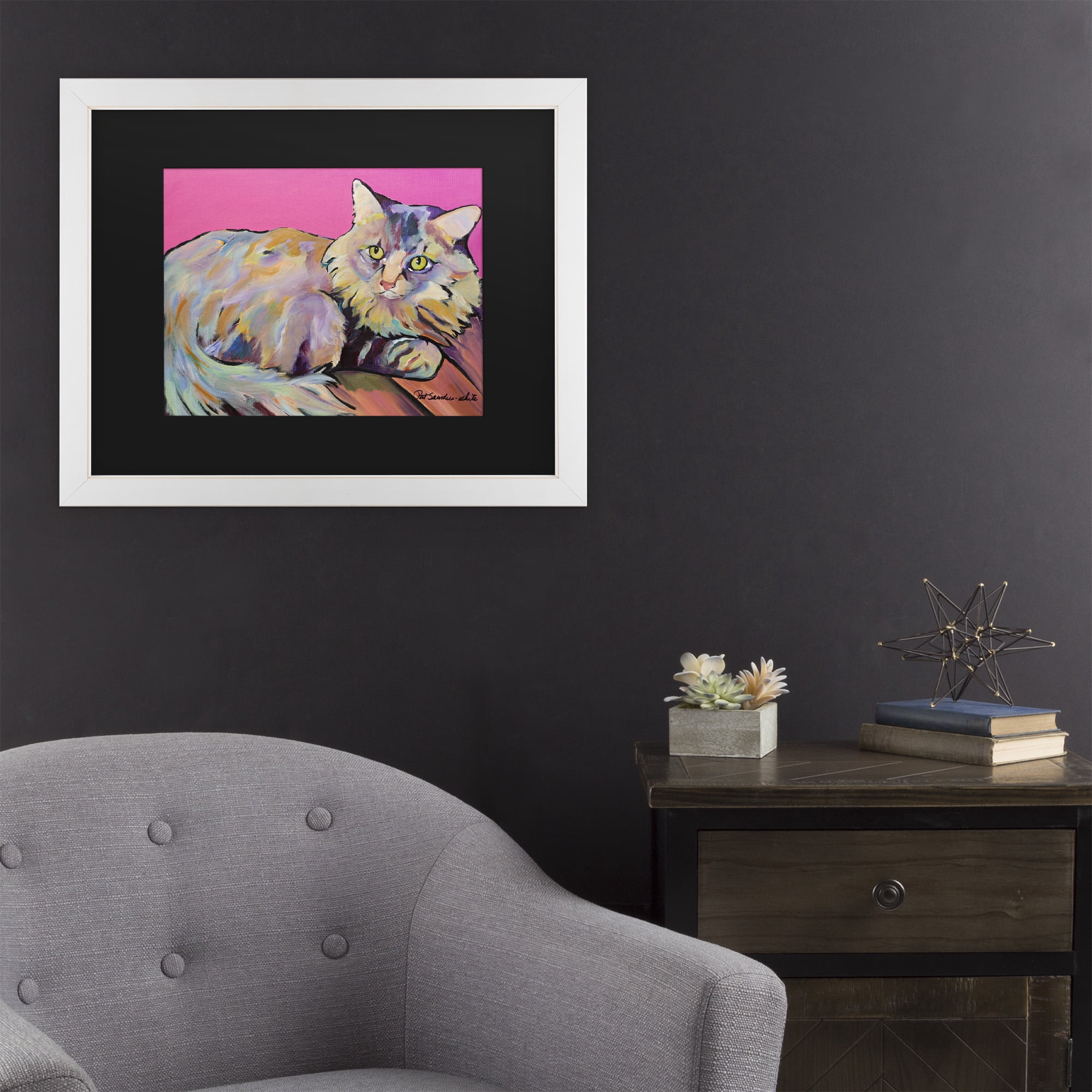 Trademark Fine Art 'Catatonic' Canvas Art by Pat Saunders-White