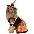 thumbnail image 2 of Rubie's Pet Costume, Small, Orange Witch Dress and Hat, 2 of 2