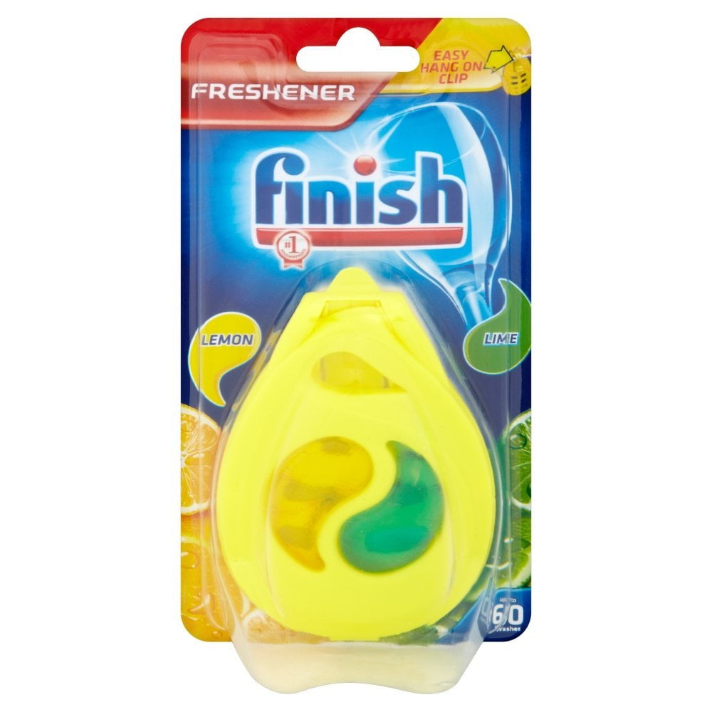 Freshener Lemon And Lime (pack Of 3), Finish dishwasher freshener gives