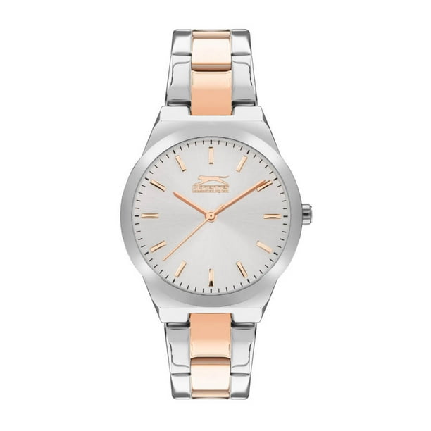 Reloj Slazenger Para Dama Extensible Metal Plata