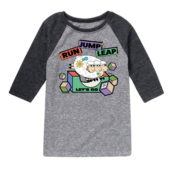Disney - Toy Story - Gruff Goat Billy Jump - Toddler & Youth Raglan Graphic T-Shirt