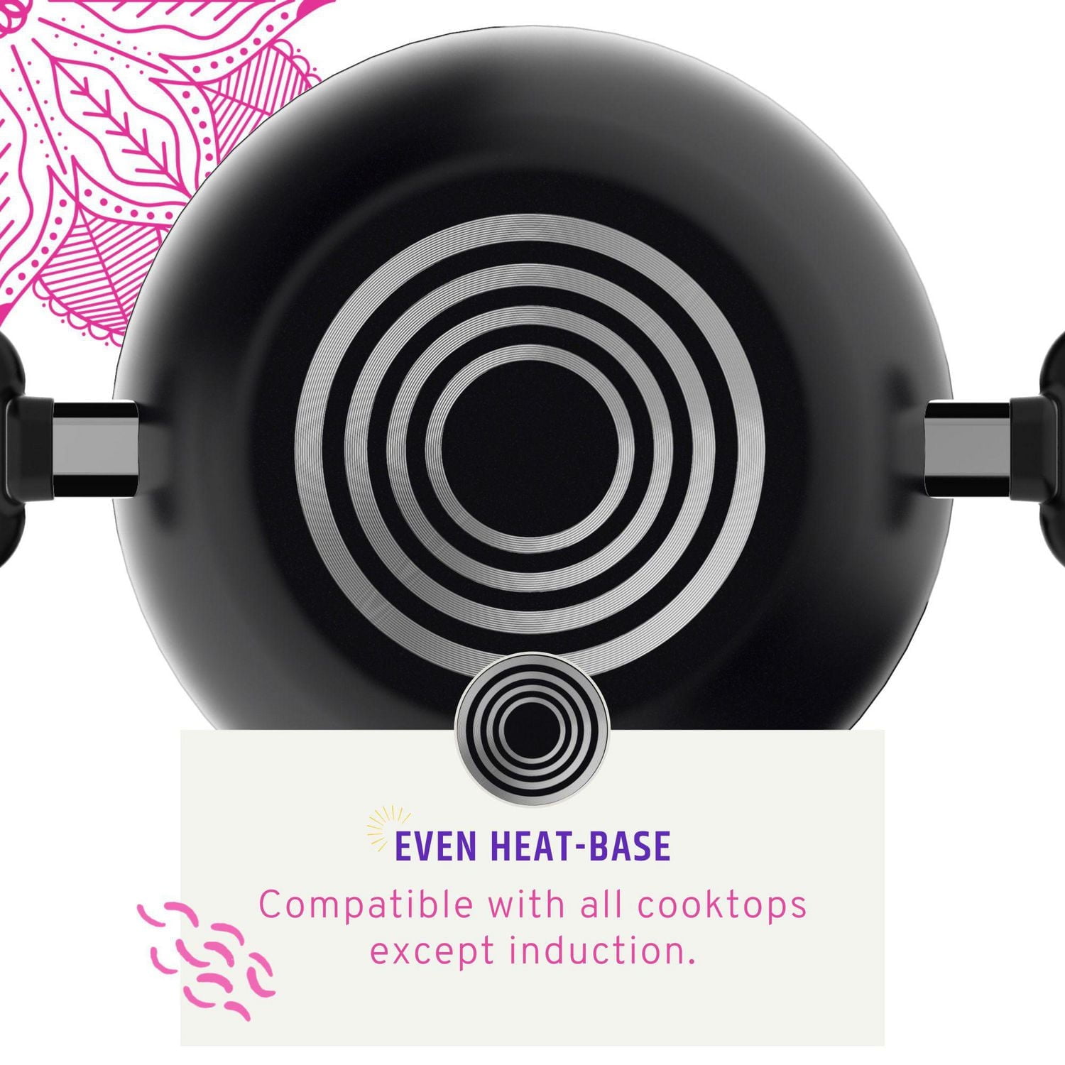 Maharaja 26cm Antiadhésif Karahi avec Couvercle 26 cm / 10,25"