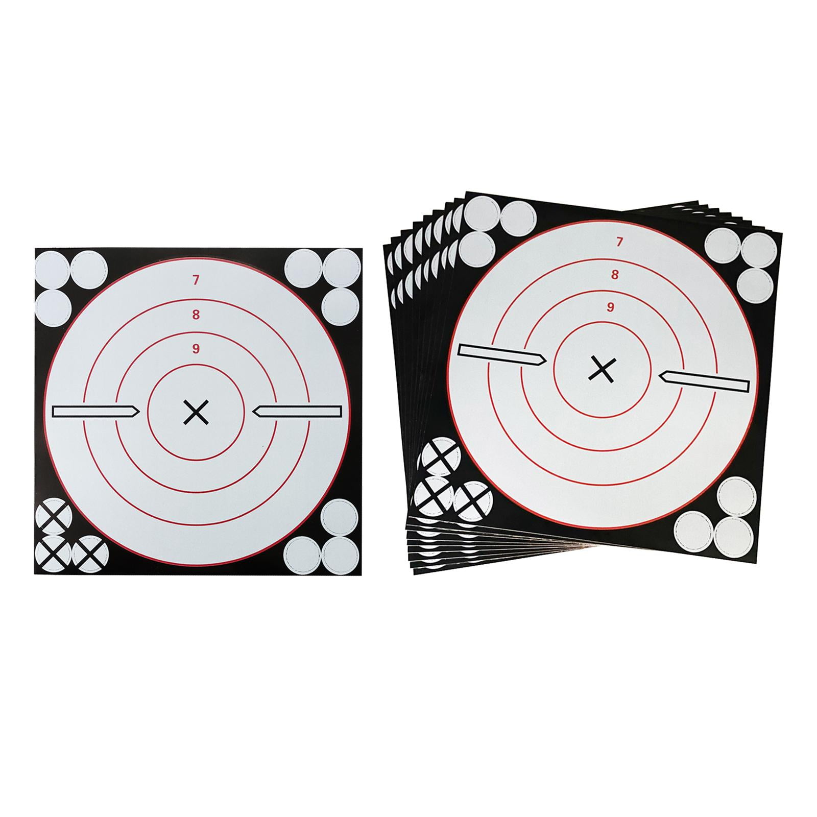 3x   Target Aim Spinning Shooting Targets Practicing Accessories 