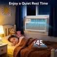 thumbnail image 4 of Electactic 12,000 BTU 115V Window Air Conditioner, for Small Room AC Unit air conditioner Easy Installation, Cools up to 550 Sq. Ft, 4 of 8