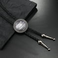 thumbnail image 3 of Punk Western Cowboy Bolo Tie Stone Necktie Necklace Costume Accessory, 3 of 12