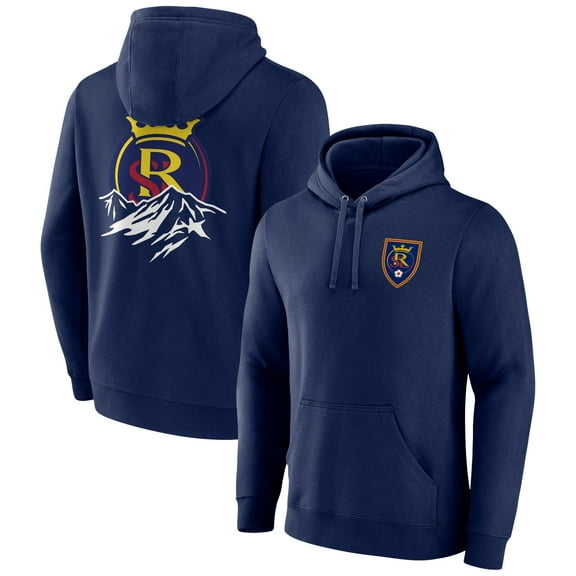 Men's Navy Real Salt Lake Team Hometown Collection Pullover Hoodie