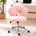 thumbnail image 2 of Teddy Fabric - 360° Swivel & Height Adjustable - Home Office & Bedroom - Relieve Body Fatigue, 2 of 6
