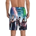 thumbnail image 3 of Ghostbusters Answer The Call Men's Short Pajama Pants Lightweight Daily Lounge Shorts Bottoms Sleepwear Cozy Soft Home Pajama Pants Shorts, 3 of 9