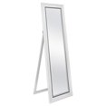 thumbnail image 1 of MCS 68881 Clavos Cheval Mirror 19.5 X 59.5 Inch Overall Size White Woodgrain, 1 of 4