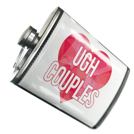 

NEONBLOND Flask Ugh Couples Valentine s Day Hot Pink Geometric Heart