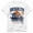Black D, variant on Men's No. 1 Dad Graphic White Short Sleeve Crew Neck T-Shirt, Mountain Outdoor Theme Casual Summer Tee