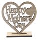 thumbnail image 2 of Adornos de madera Artesanía en forma de corazón Happy Mothers Day Woodblock Living Room Sala de vacaciones Talla de vacaciones Regalos para Mamá 2 Conjuntos Inevent HA012568-00, 2 of 7