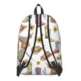 thumbnail image 3 of Highland Cow and Boot Print Backpack for School, Cute School Bag with Adjustable Shoulder Straps and Padded Back, 15.7"x11.8"x5.5", 3 of 5