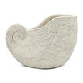 thumbnail image 6 of A&B Home and and Cement Nautilus Shell Planter with Textured Beige Finish - 11.5x6.7x7.7" S, 6 of 10