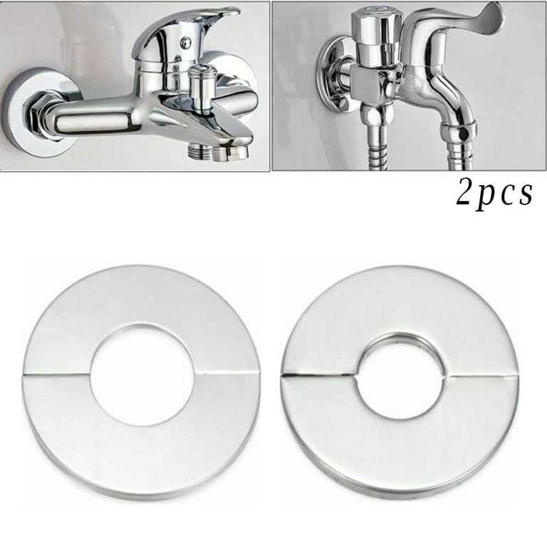 Self-Adhesive Stainless Steel Cover Shower Water Pipe Bathroom Accessories