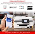 thumbnail image 3 of Canon MAXIFY GX2020 MegaTank Wireless All-in-One Printer Bundle Print Scan Copy Fax with Cleaning Kit, Ethernet Cable (International Model), 3 of 8