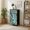 Color-3, variant on 4 Drawer Vertical Storage Dresser Palm trees tropical leaves with Wood Top Fabric Pull Drawers