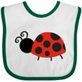 thumbnail image 3 of Inktastic Ladybug Girls Baby Bib, 3 of 4