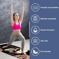 thumbnail image 2 of Rose Gym Yoga Mat Towel with Storage Bag, 72.8"x26.8" - Pilates, Fitness, Yoga Blankets - Suitable for Yoga, Pilates, Fitness, etc., 2 of 6