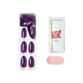 thumbnail image 2 of KISS imPRESS Color Press-On Manicure Halloween, Purple, Medium Length, Almond Shape, 'Little Monster', 33Ct., 2 of 10