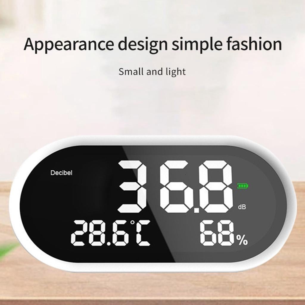 CEORPER Professional Air Quality Analyzers LCD Display For Temperature Humidity And Noise Monitoring Rechargeable Battery