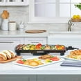 thumbnail image 4 of 20" Family - Sized Electric Griddle: Nonstick, Tabletop, Temperature Control, 1500W, 4 of 6