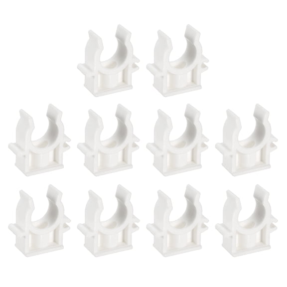 Water Pipe Clamps, 50 Pack Fit for 16mm(5/8") OD Hose U-Shaped Pipe Clamps Clips