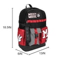 thumbnail image 3 of Disney Mickey Mouse M 18.5" Adult Black & Red Backpack, 3 of 7