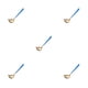 thumbnail image 2 of Inteprter Cuchara para salsa de acero inoxidable, espejo de repuesto portátil, pulido, inodoro, suave, para cocina, accesorios para cucharón de Type2 NO2, 2 of 6