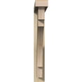 thumbnail image 2 of Ekena Millwork 4"W x 28"D x 28"H Merced Block Rough Sawn Bracket w/ Offset Brace, Douglas Fir, 2 of 25