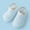 Light blue, variant on Toddler Slipper Socks Non Floor Baby First Walking Shoes Breathable Warm Soft Rubber Sole Cotton Toddler Shoes Toddler Boy Shoes for Girls 7-12 Months