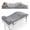 Gray, variant on Advwin Foldable Lash Bed Topper with Lash Pillow, Ergonomic Curved High-Density Foam Spa Bed Cushion w/ Adjustable Straps, Non-Slip Mattress Pad for Eyelash Extensions, Facial, Massage, Waxing, Black