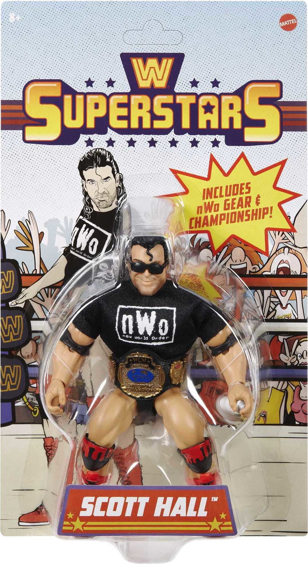 WWE Superstars Scott Hall 5-inch Action Figure for Boy 6 Years & Up (Walmart Exclusive)