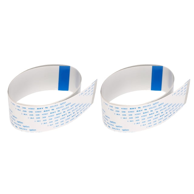 Cable de cinta flexible para impresora, 2 piezas Impresora plana flexible Impresora FFC Cable plano flexible Grado profesional