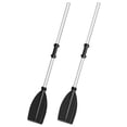 thumbnail image 2 of Lightweight 125cm Kayak Paddles Aluminum  Alloy Lightweight Paddles Detachable Kayaking Paddles, 2 of 7