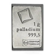 Valcambi Palladium CombiBar .9995 Fine Brilliant Uncirculated 1 Gram