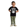 thumbnail image 3 of Sundays Are For Football Athletic Toddler Boy Girl T Shirt Infant Toddler Brisco Brands 18M, 3 of 6