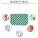 thumbnail image 3 of Bolsa de maquillaje con cremallera, neceser, neceser portátil para mujer, 3 of 6