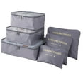 thumbnail image 1 of Cheers 6Pcs/Set Travel Waterproof Clothing Sorting Bag Packing Cube Luggage Organizer, 1 of 6